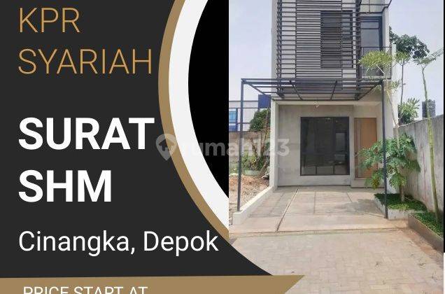 Rumah Modern Eksklusif di Depok Dekat Tol Pamulang Kprs SHM  2