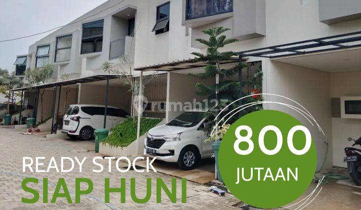 Rumah Ready Stock Siap Huni 815 Juta di Depok Dekat Tol Kpr SHM 2