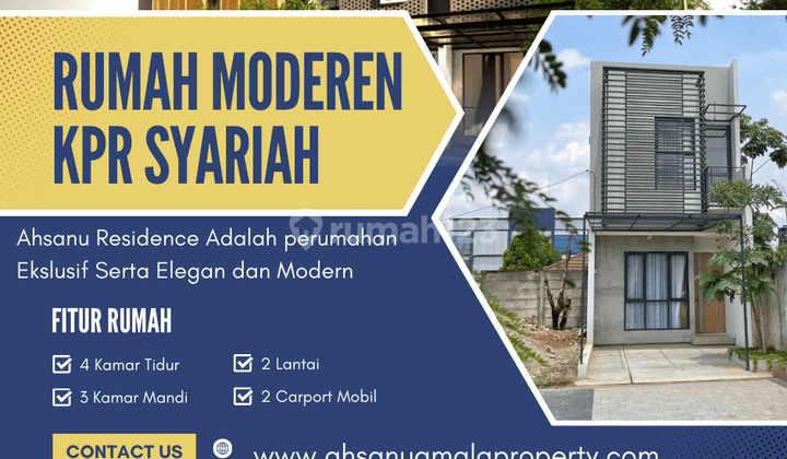 Miliki Rumah di Depok Dekat Pondok Cabe Cluster Islami Kprs SHM 2