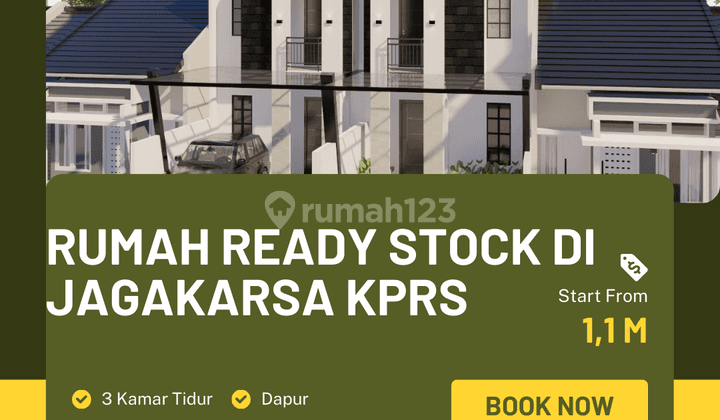 Dijual Murah 1 M an Rumah Ready Stock di Jagakarsa Kprs SHM 2