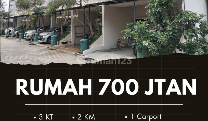 Dijual 755 Juta Rumah 2 Lantai di Cinangka Depok Dekat Tol Kprs 2