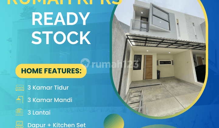 Rumah 2 Lantai Ready Stock Siap Huni Dekat Tol Pamulang Kpr SHM 2