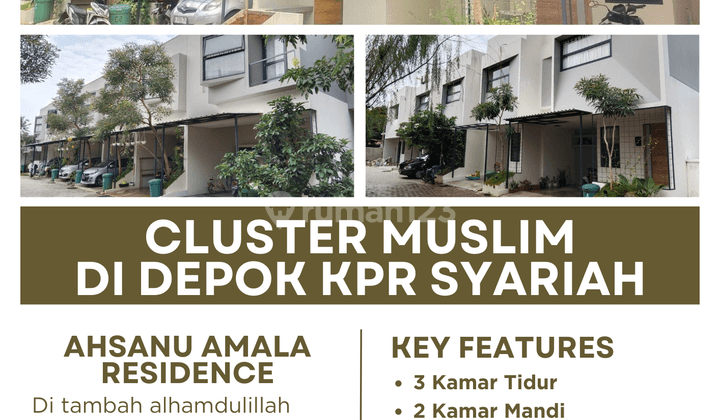 Miliki Hunian di Cluster Muslim Depok Lokasi Dekat Tol Pamulang  2