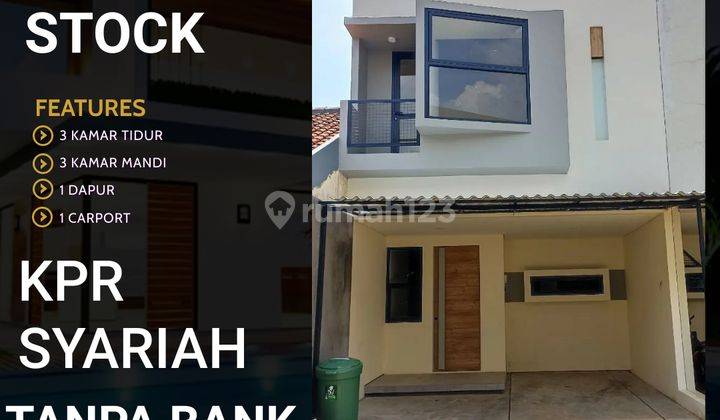 Dijual 815 Juta Rumah Ready Stock Siap Huni di Cinangka Depok  1