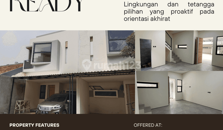 Dapatkan Rumah Islami di Depok Ready Stock 815 Juta Kprs SHM 2