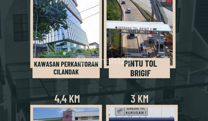 Rumah 2 Lantai Baru SHM di Jagakarsa 1 M an Kprs Dekat Cilandak  2