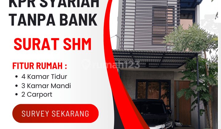 Rumah 2 Lantai SHM di Cinangka Depok Kprs Dekat Tol Pamulang 2