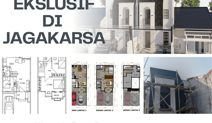 Dapatkan Rumah Ready Stock American Classic 1 M an di Jagakarsa 1