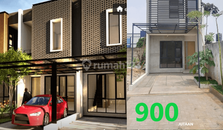 Dijual Rumah 2 Lantai Kprs Dp 200 Jutaan Cicilan 8 Jutaan SHM 2