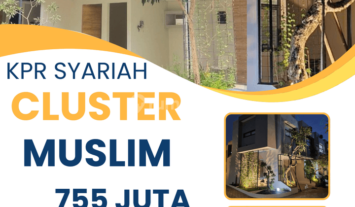 Rumah 2 Lantai SHM Cluster Islami Dekat Tol Pamulang Kpr Syariah 2