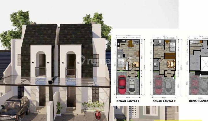 Rumah 2 Lantai Ready Stock di Jagakarsa Dekat Lenteng Agung SHM 2