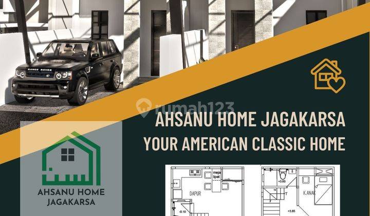 Miliki Rumah American Classic di Jagakarsa Ready Stock 1 M an  1