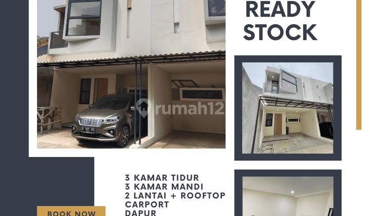 Dijual Rumah Ready Stock 815 Juta Siap Huni Dekat Tol Pamulang 1