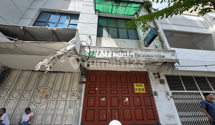 Dijual Ruko Jalan Besar Asia , Sebarisan Bank Bni Lokasi Sangat Strtegis Dekat Pasarrame , Medan
