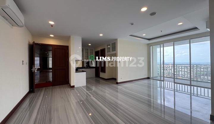 Jual Apartemen Center Point Medan , Sangat Luas Lantai 22 View Bagus Balkon Hadap Kota