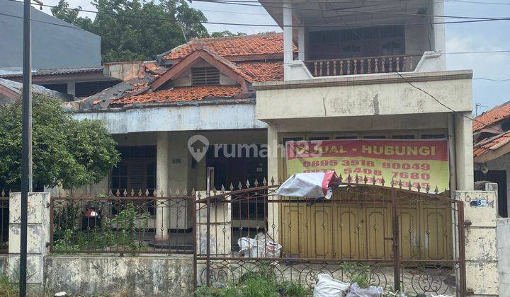 Hitung Tanah ! Rumah Hadap Jalan Cocok Buat Usaha Jl Dewi Sartika 1