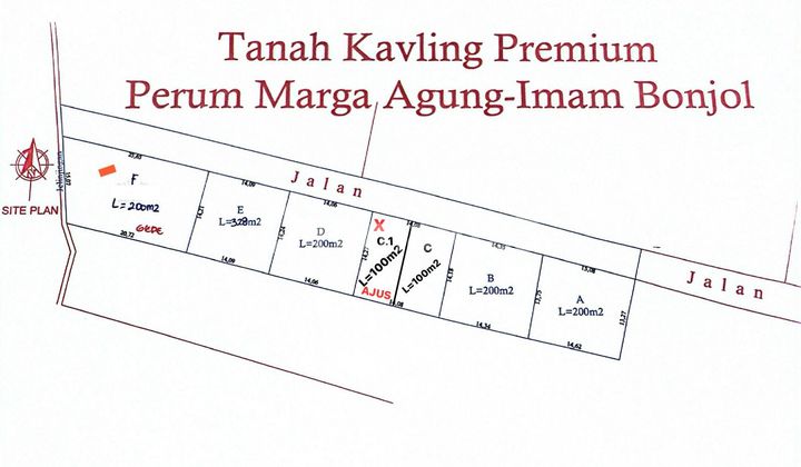 Dijual Tanah Kavling Premium Di Denpasar Barat Dekat Trans Studio Mall 