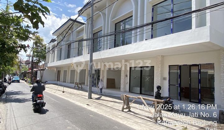 Disewakan Ruko Baru Didekat Mexicola Seminyak