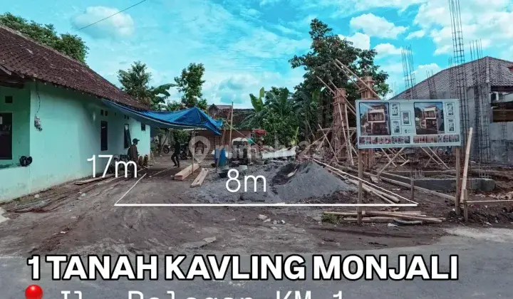 Tanah Kavling Hanya 1 Unit Dekat Ugm Al Azhar Tugu Jogja Monjali 1