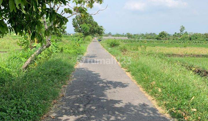 Tanah Sawah Luas Pengairan Lancar 2