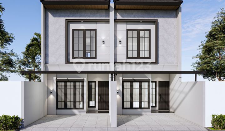 For Sale New Modern Minimalist House in Klampis Semolo, Wisma Mukti 1