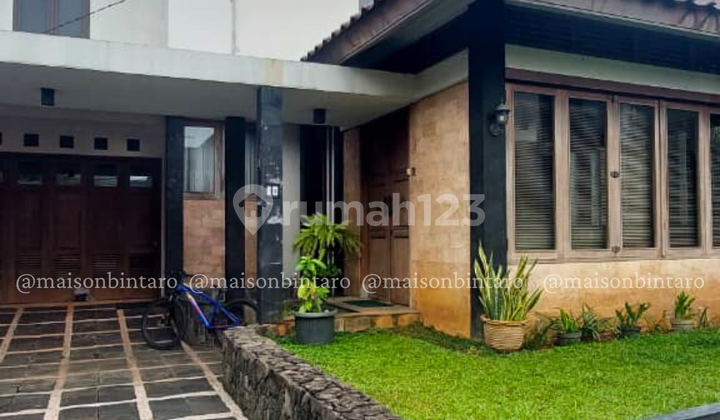 Ready to Occupy & Attractive Price! Spacious 2-Story House in Bintaro Sector 5 - Large Land Area, Comfortable Environment (Sp 0131)