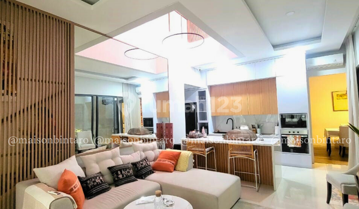 Siap Huni & Full Fasilitas! Rumah 2 Lantai di Discovery Bintaro - Bangunan Luas, AC Lengkap, Tinggal Masuk (Sp 0832)