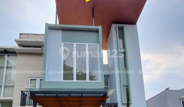 Modern & Kekinian! Rumah 2 Lantai + Rooftop di Kebayoran Bintaro - Cocok untuk Anak Muda (Sp 0066)