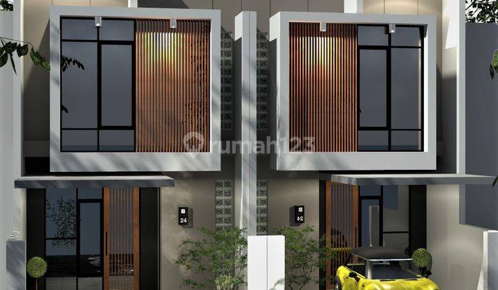 Rumah 2 Lantai Baru SHM di Semampir, Surabaya 2