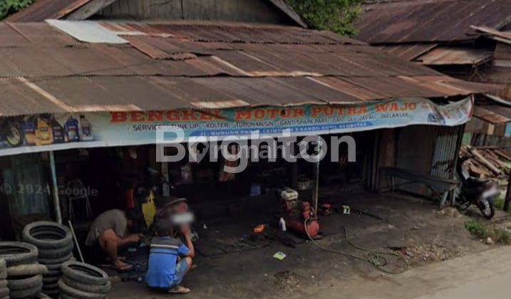 rumah dan tanah dijual pinggir jalan cocok buat usaha jalan perjuangan Samarinda  1