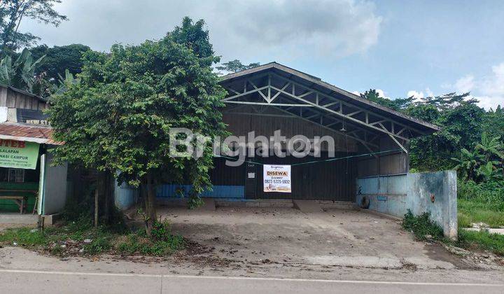 ruko 2 pintu gandeng murah disewakan di jalan poros smd-tgrg samping bbe 1