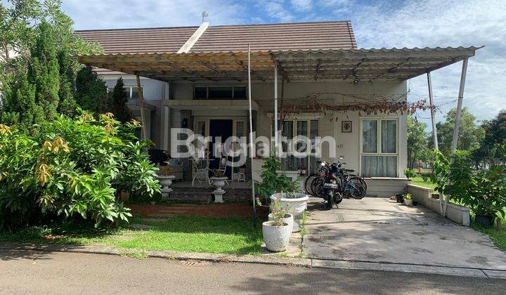 Rumah full furnished cluster DANA  suvarna sutra 1