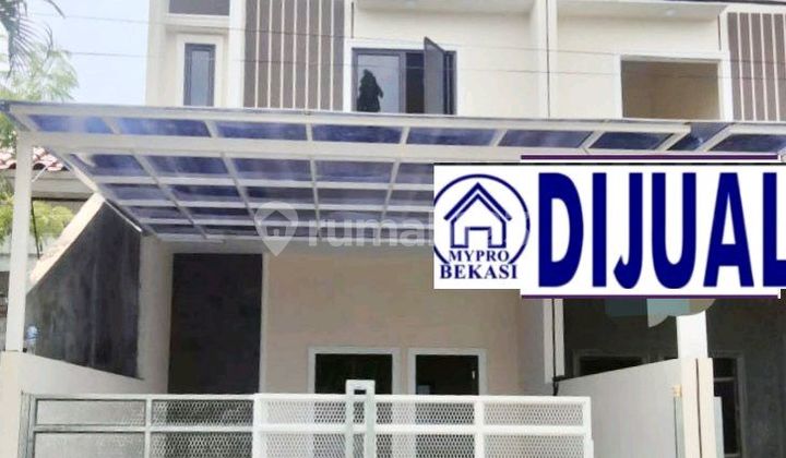 Murah Promo, Rumah 2 Lt Scandinavian 100% Baru di Pesona Anggrek