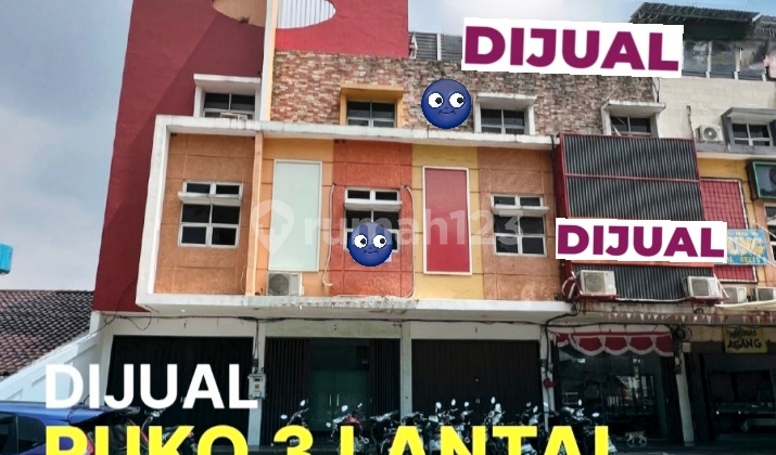 Murah Ruko 3 Lantai Di Jl Patriot Jakasampurna, Bekasi Barat