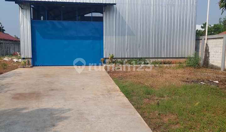 600 M² Warehouse with 40ft Container Access, Ready for Use in Setu Burangkeng, Bekasi 600 M² Warehouse with 40ft Container Access, Ready for Use in Setu Burangkeng, Bekasi