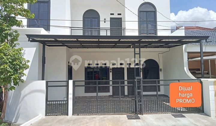 Rumah Modern 2 Lt Dalam Cluster Prima Harapan Regency, Bekasi