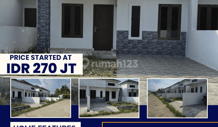 Rumah Murah Siap Huni Dekat Dengan Pasar 1