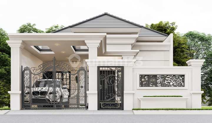 Rumah Mewah Double Carpot Terdekat ke Kampus Unila 2