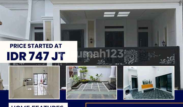 Rumah Mewah Elegan Lokasi Strategis Di Pusat Kota