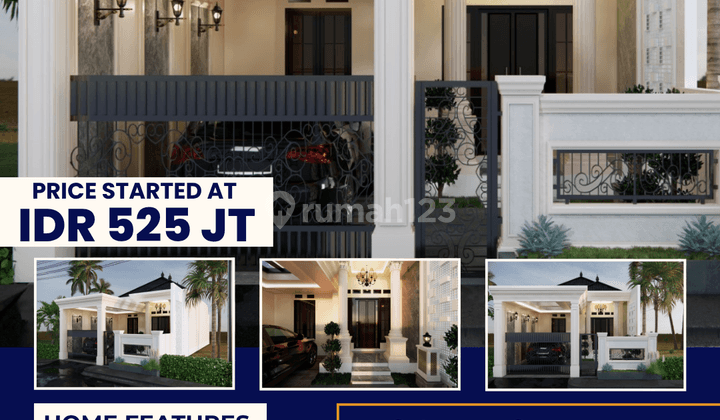 Rumah Mewah Murah Ditanjung Senang Bandar Lampung 1