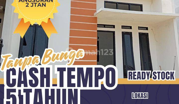 Di Jual Rumah Cluster Siap Huni Dan Indent 1