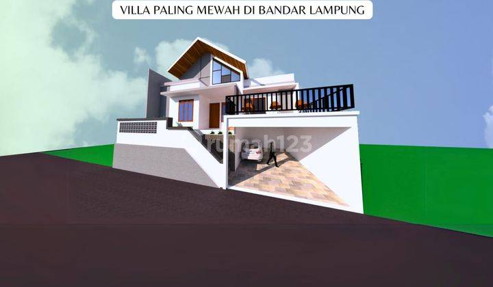 Rumah Konsep Villa Lokasi Strategis Dan Asri 2