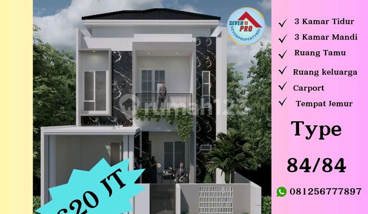 Rumah Mewah 2 Lantai Dan Lokasinya Sangat Strategis 1