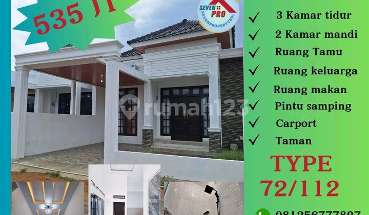 Rumah Cluster Mewah Lokasi Sangat Strategis 1
