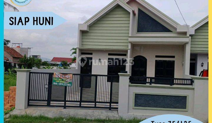 Dijual Rumah Siap Huni Pinggir Jalan Raya Lokasi Strategis 1