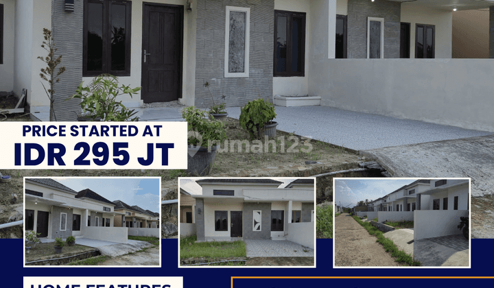 Rumah Termurah Siap Huni Dekat Kampus Itera Dan Pintu Tol 1