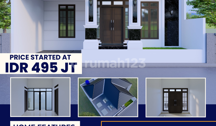 Rumah Megah Bebas Desain Lokasi Strategis