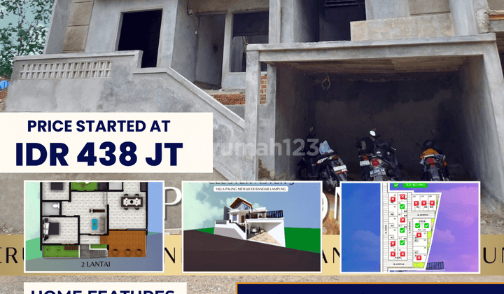 Rumah Konsep Villa Lokasi Strategis Dan Asri 1