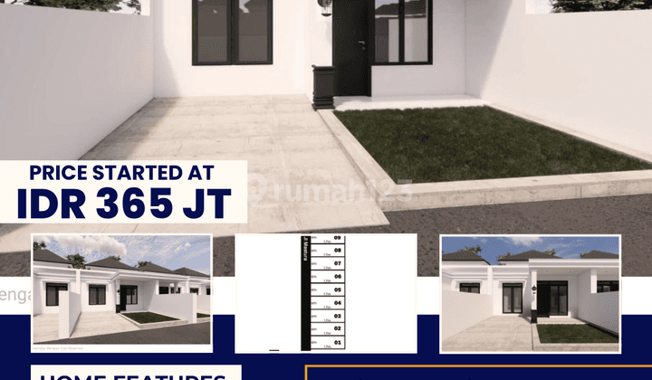 Rumah Cluster Mewah Murah Di Tengah Kota 1