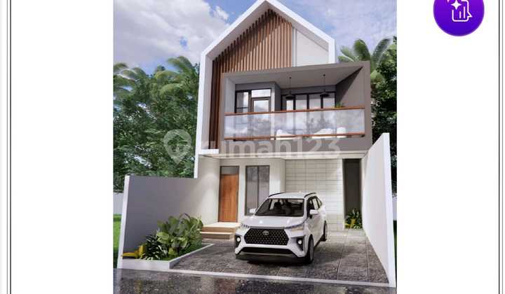 Rumah Dua Lantai Lokasi Sangat Strategis 2